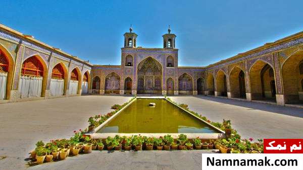 معماری خاص مسجد نصیرالملک شیراز