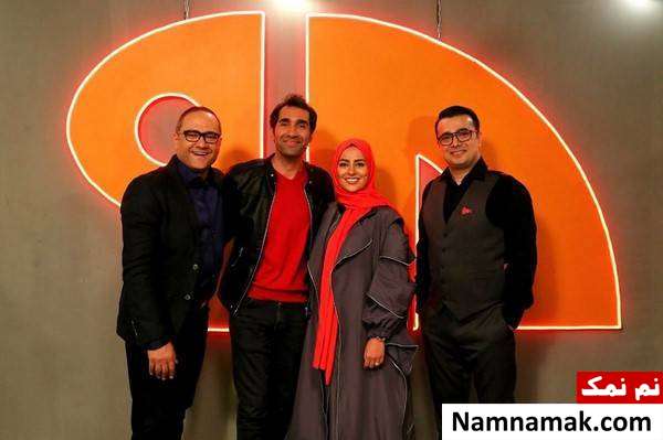 سمانه پاکدل و هادی کاظمی مهمان خندوانه شدند
