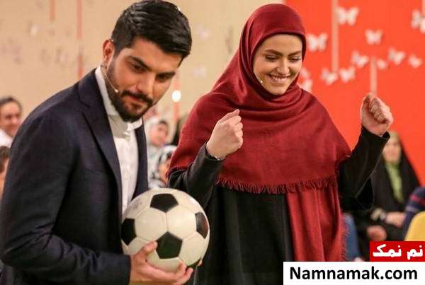 سینا مهراد و ریحانه پارسا حضور سینا مهراد و ریحانه پارسا در برنامه خندوانه