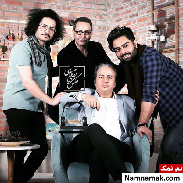 ایمان قیاسی و برادرش مرتضی و امیر تاجیک و پیمان زاکری فر
