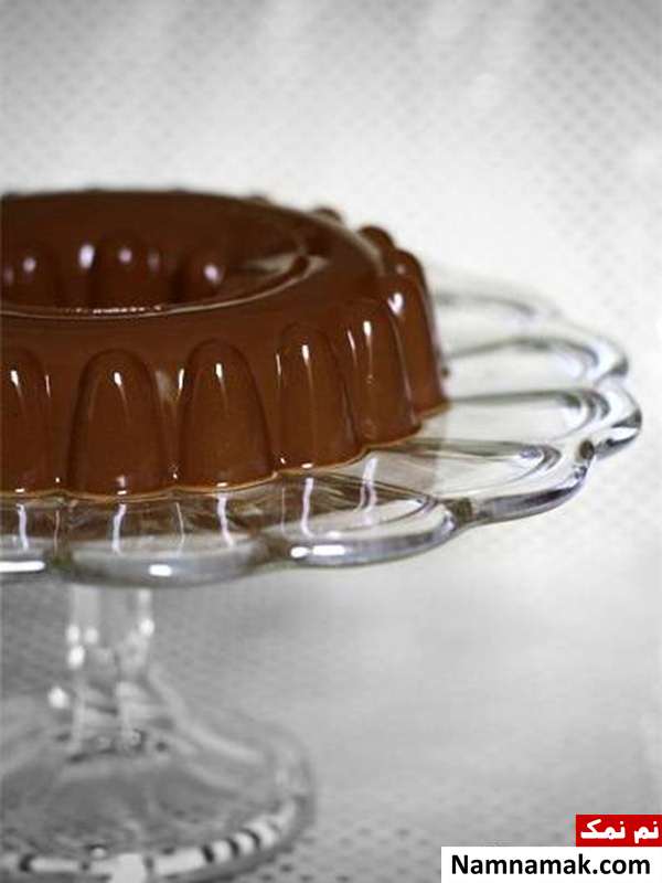 طرز تهیه ژله شکلات
