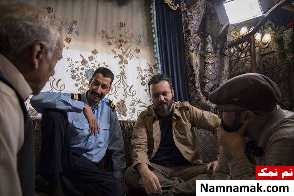 کامبیز دیرباز و بهرام افشاری در سریال شرایط خاص