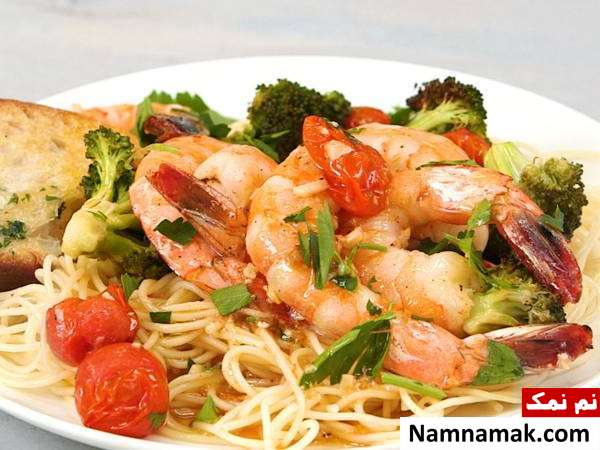 طرز تهیه سالاد میگو