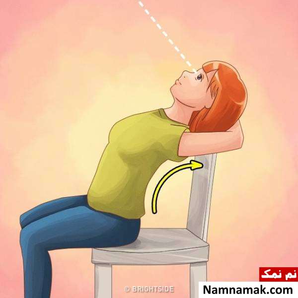 تمرین ضد قوز درمان خانگی قوز کمر