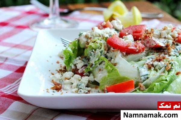 طرز تهیه سالاد گشنیز