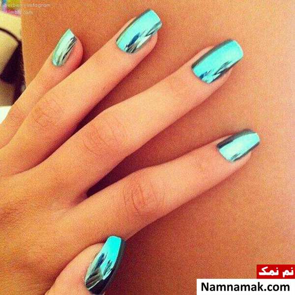 لاک کروم آبی لاک کروم آبی خاص و شیک