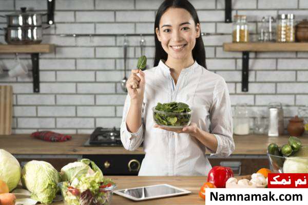 لاغری با سبزیجات چه بخوریم لاغر شویم ؟