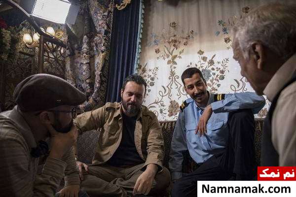 کامبیز دیرباز و بهرام افشاری در سریال شرایط خاص