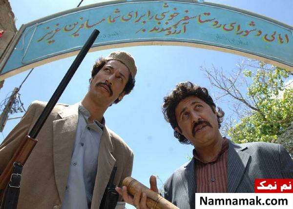بازی هومن حاجی عبداللهی و بهرام افشاری در سریال علی البدل