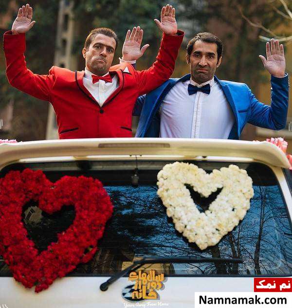 خلاصه داستان و بیوگرافی بازیگران سریال سال های دور از خانه عکس جدید احمد مهرانفر و هادی کاظمی در سریال سالهای دور از خانه