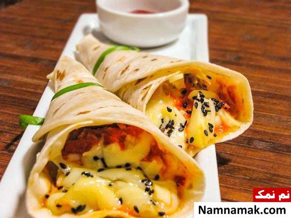 طرز تهیه کرپ پیتزا