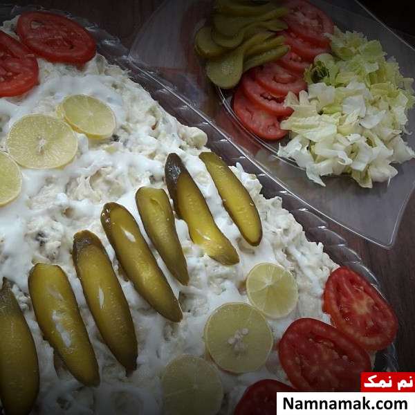 فوت و فن سالاد الویه