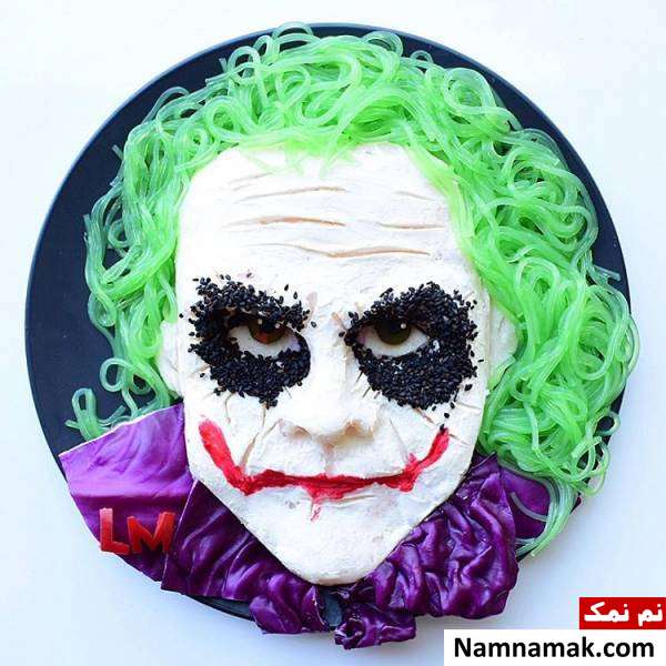 طراحی بشقاب غذا طراحی بشقاب غذا به صورت حرفه ای و زیبا