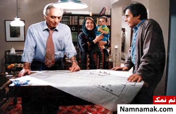 بیوگرافی اکبر معززی و همسرش خسرو شکیبایی ، اکبر معززی ، صغری عبیسی در فیلم کاغذ بی خط