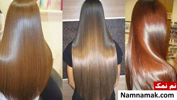 چگونه موهای صاف و براق داشته باشیم؟ موهای صاف و براق