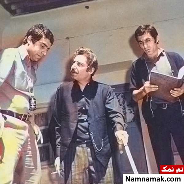 بیوگرافی اکبر معززی و همسرش جمشید مشایخی و اکبر معززی در فیلم قیصر