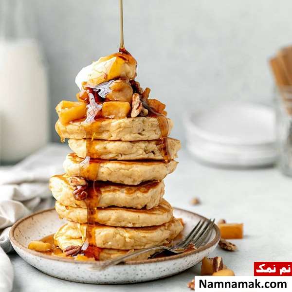 پنکیک بدون شیر و کره