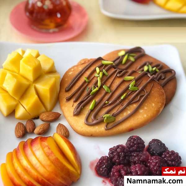 پنکیک بدون شیر و کره