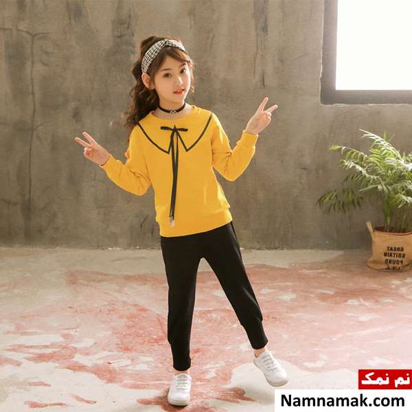 لباس پاییزه دخترانه