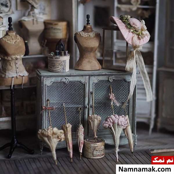 اسباب و اثاثیه مینیاتوری شگفت انگیز
