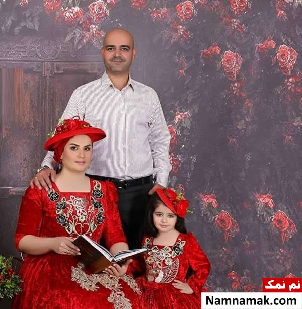 عکس هانا پاک نیت نوه مهوش صبرکن به همراه عروسش عکس پسر و عروس مهوش صبرکن
