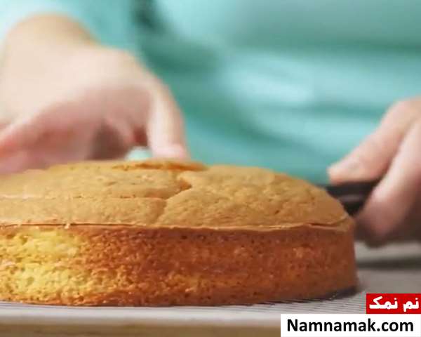 کیک بدون پف