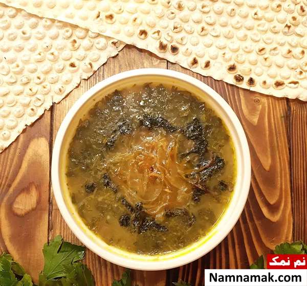 طرز تهیه آش اوماج تبریز