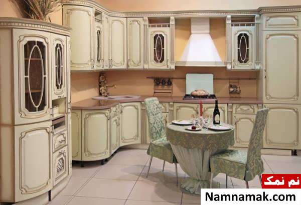 مدل کابینت کلاسیک آشپزخانه 
