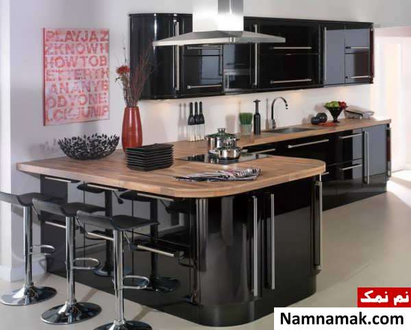 مدل کابینت شیک هایگلاس 