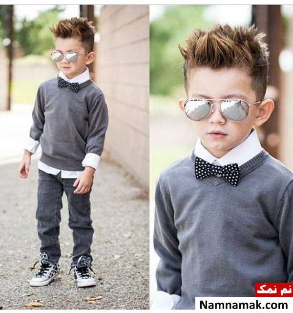 مدل مو فشن پسر بچه ها
