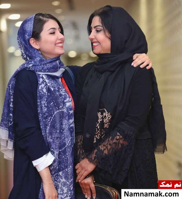 زیبا کرمعلی در کنار مادرش طوبی اهری عکسی از زیبا کرمعلی در کنار مادرش