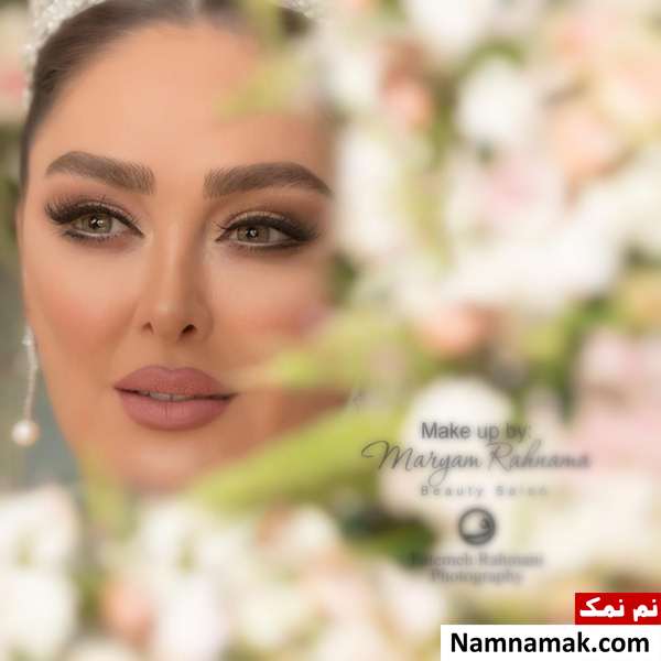 الهام حمیدی میکاپ الهام حمیدی در مراسم ازدواجش