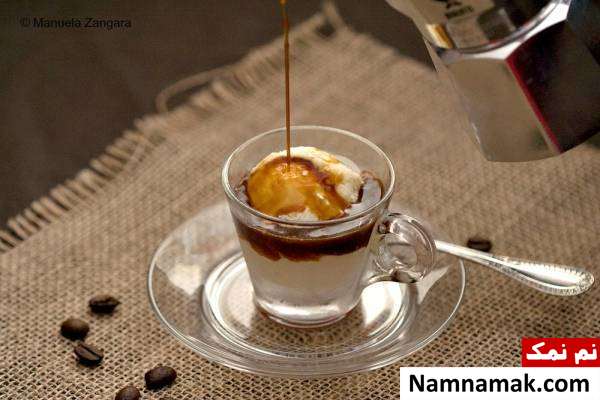 طرز تهیه ژلاتو آفوگاتو