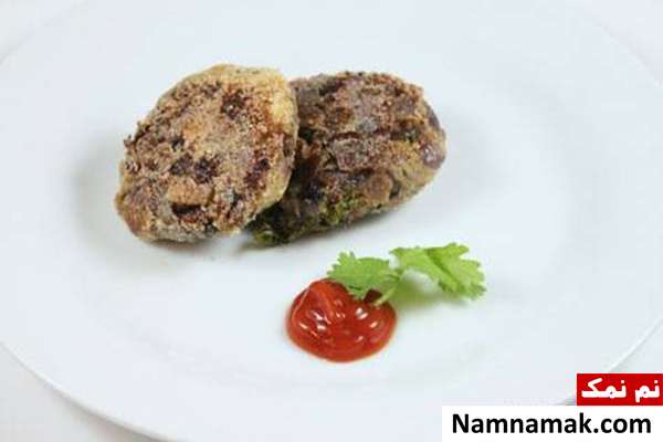 طرز تهیه کتلت قارچ