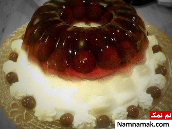 طرز تهیه ژله باواریا