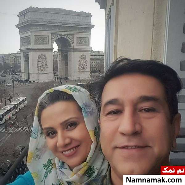 فلورا سام و همسرش فلورا سام و همسرش مجید اوجی