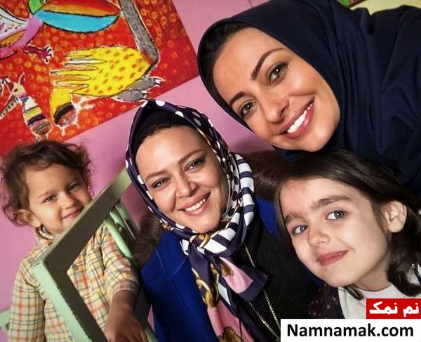  نفیسه روشن و بهاره رهنما در سریال بچه مهندس