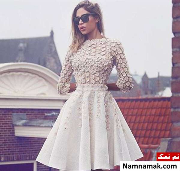 لباس مجلسی سفید 97