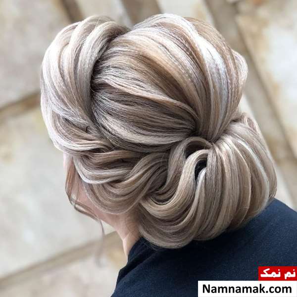 جدیدترین مدل مو مجلسی بالای سر