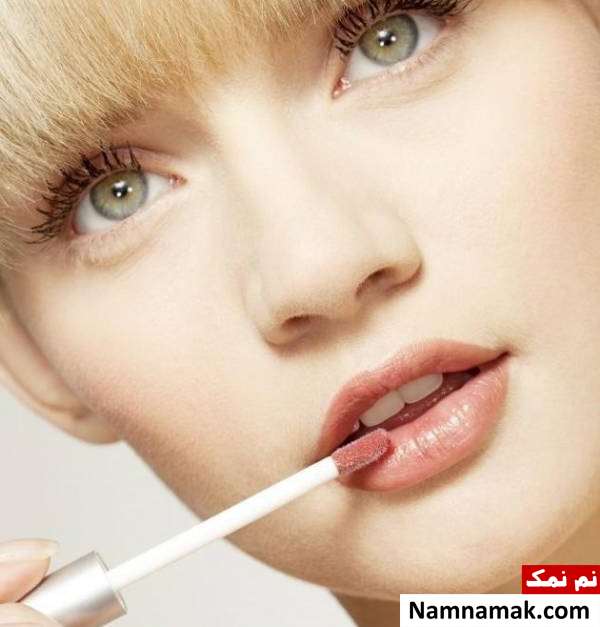 برق لب برای برجسته شدن لب برجسته شدن لب با برق لب