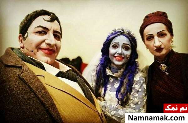 نازنین بیاتی و شقایق دهقان در نمایش عروس مردگان