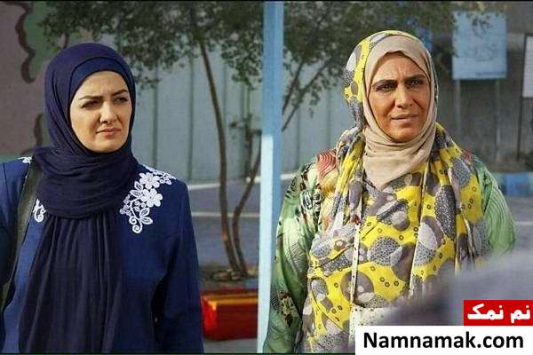 عکسی از فرشته سرابندی و بیتا سحرخیز در سریال دردانه های خلیج فارس