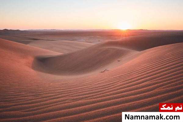 آب و هوای کویر ریگ جن