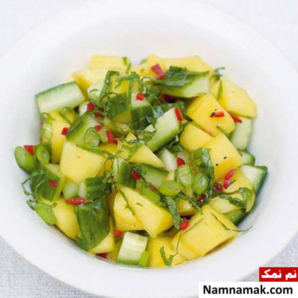 طرز تهیه سالاد انبه و چیلی