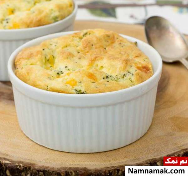 طرز تهیه سوفله اسفناج و ژامبون