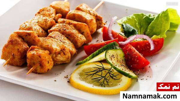 طرز تهیه جوجه کباب رژیمی