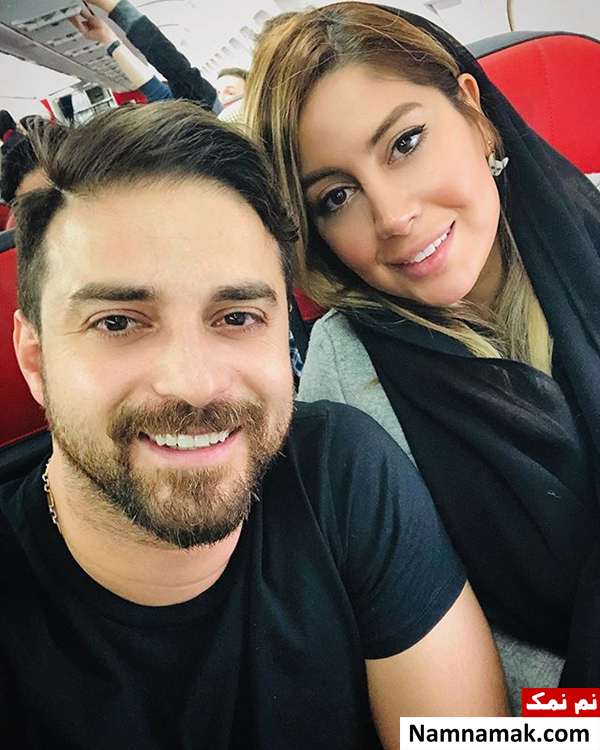 بابک جهانبخش بابک جهانبخش در کنار همسرش