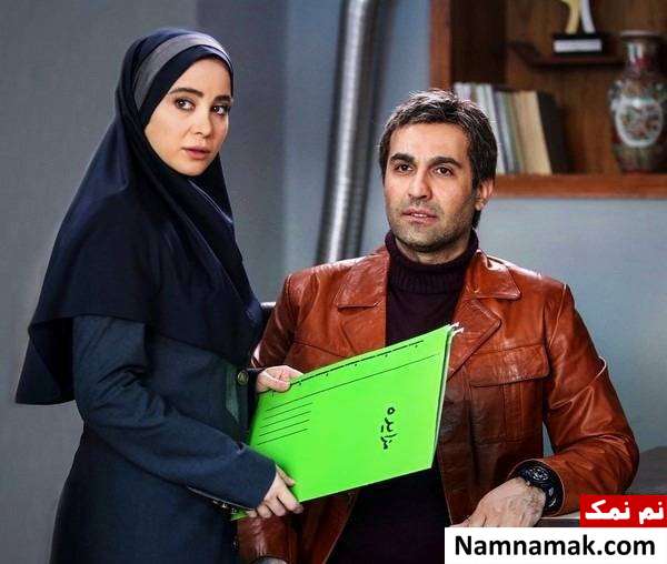 الناز حبیبی و نیما رئیسی الناز حبیبی و نیما رئیسی در سریال دل دار