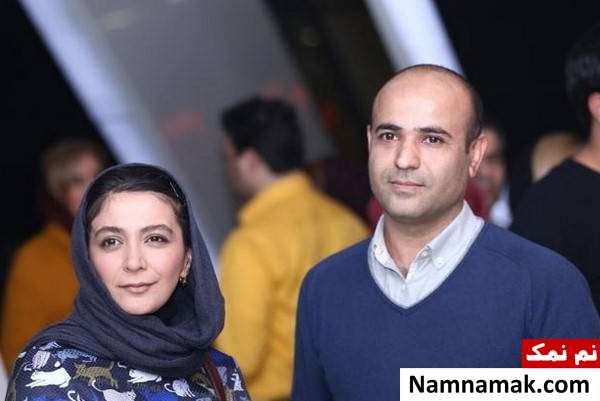 سعید چنگیزیان در کنار همسرش الهام کردا