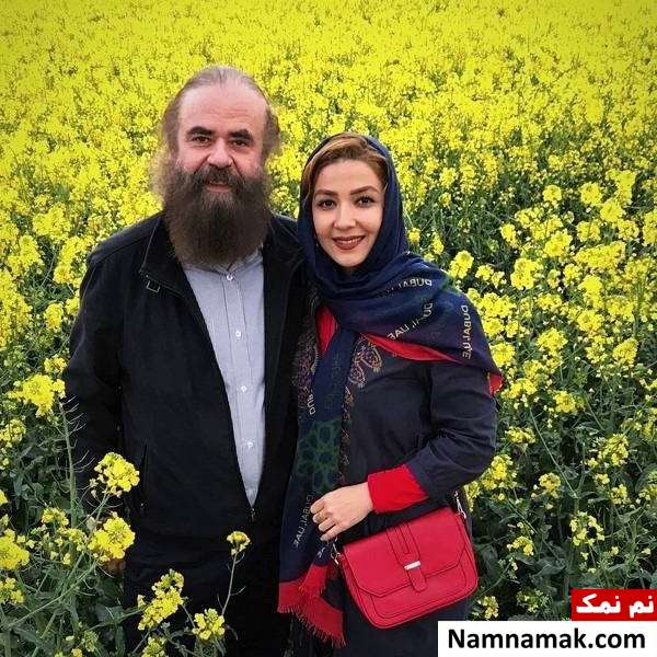 سارا صوفیانی و همسرش عکسی از سارا صوفیانی و همسرش